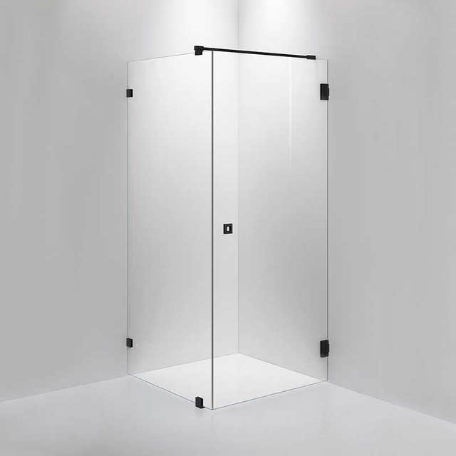 INR Dusjhjørne ARC 13 Original Svart matt / 80x90cm / Klart glass INR Iconic Nordic Rooms Dusjhjørne INR-11302189
