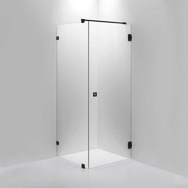 INR Dusjhjørne ARC 13 Original Svart matt / 90x90cm / Klart glass INR Iconic Nordic Rooms Dusjhjørne INR-11302199