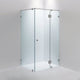 INR Dusjhjørne ARC 15 Måltilpasset Krom / Måltilpasset / Klart glass INR Iconic Nordic Rooms Dusjhjørne INR-11502500