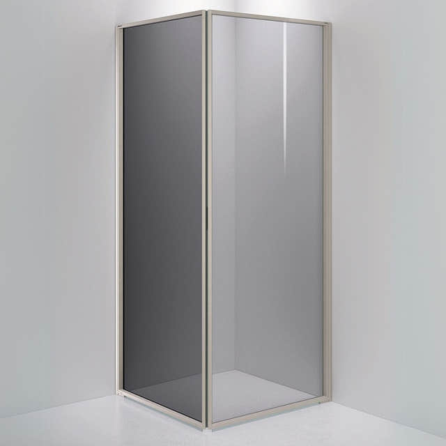 INR Dusjhjørne EDGE 12 900x900 mm / Stone / Grått glass INR Iconic Nordic Rooms Dusjhjørne INR-212003499