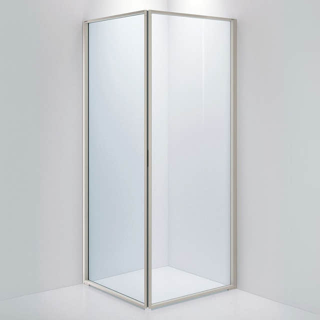 INR Dusjhjørne EDGE 12 900x900 mm / Stone / Klart glass INR Iconic Nordic Rooms Dusjhjørne INR-212002499
