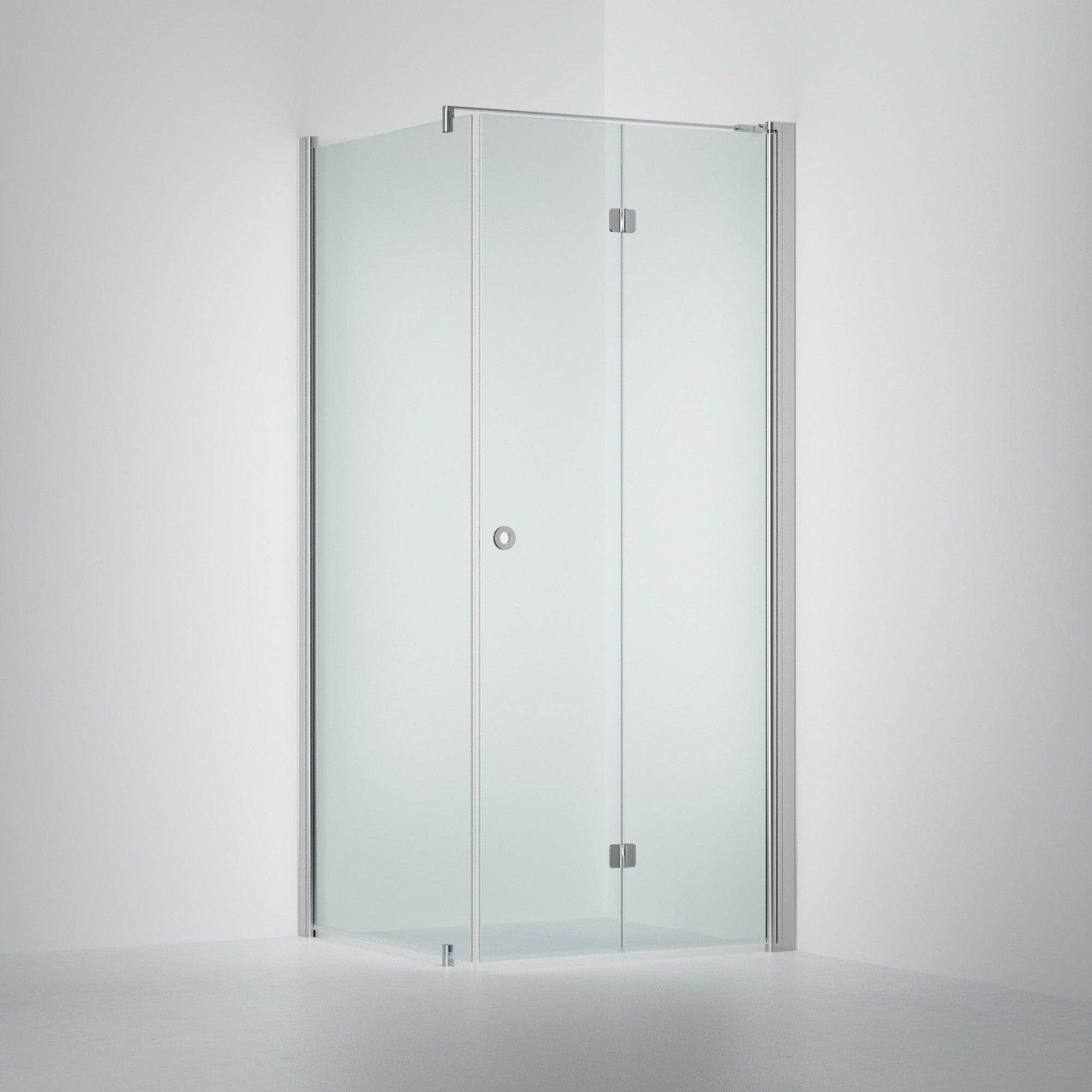 INR Dusjhjørne LINC 13 Flex Original Krom / 70x70cm / Høyre hengslet INR Iconic Nordic Rooms Dusjhjørne INR-513402377