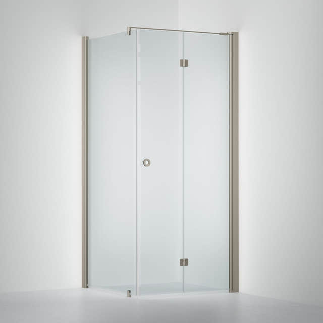 INR Dusjhjørne LINC 13 Flex Standardmål Stone / 70x70cm / Høyre hengslet INR Iconic Nordic Rooms Dusjhjørne INR-513402477