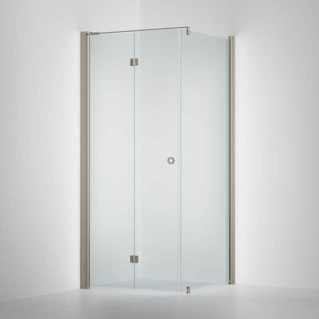 INR Dusjhjørne LINC 13 Flex Standardmål Stone / 70x70cm / Venstre hengslet INR Iconic Nordic Rooms Dusjhjørne INR-513302477