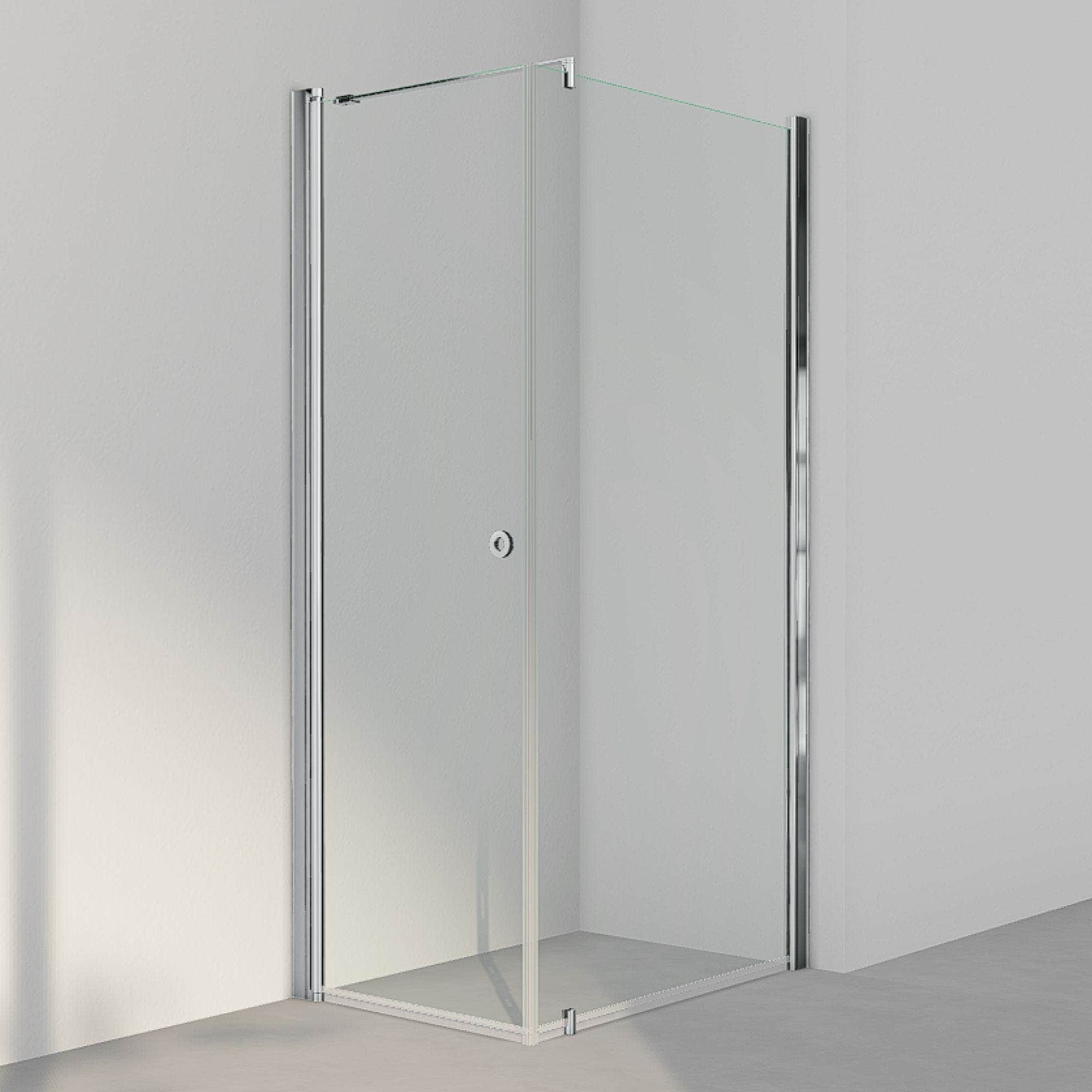 INR Dusjhjørne LINC 13 Original Krom / 70x100cm / Klart glass INR Iconic Nordic Rooms Dusjhjørne INR-51302371