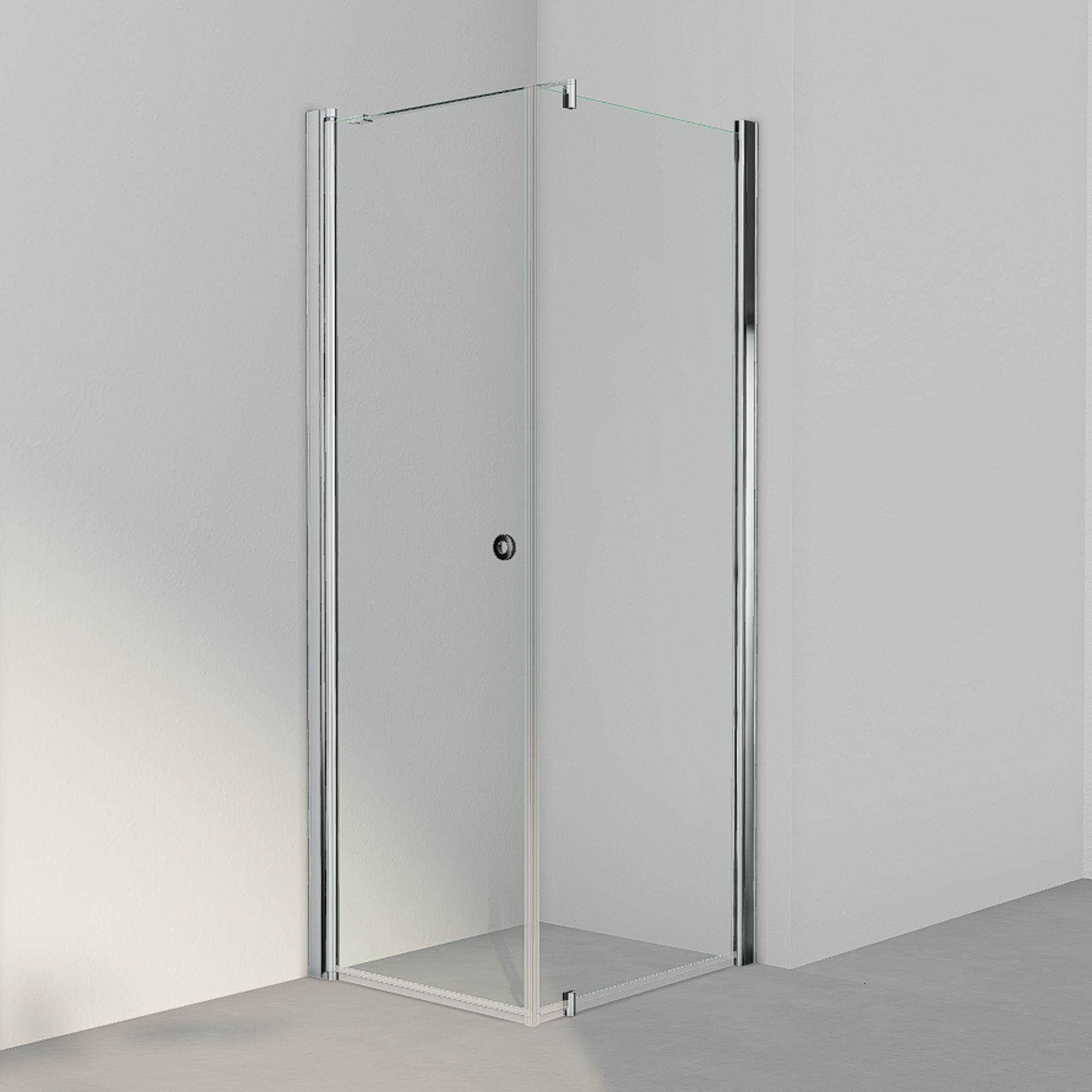 INR Dusjhjørne LINC 13 Original Krom / 70x80cm / Klart glass INR Iconic Nordic Rooms Dusjhjørne INR-51302378
