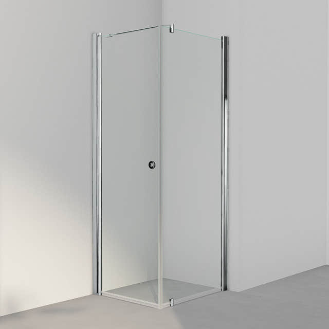 INR Dusjhjørne LINC 13 Original Krom / 70x80cm / Klart glass INR Iconic Nordic Rooms Dusjhjørne INR-51302378