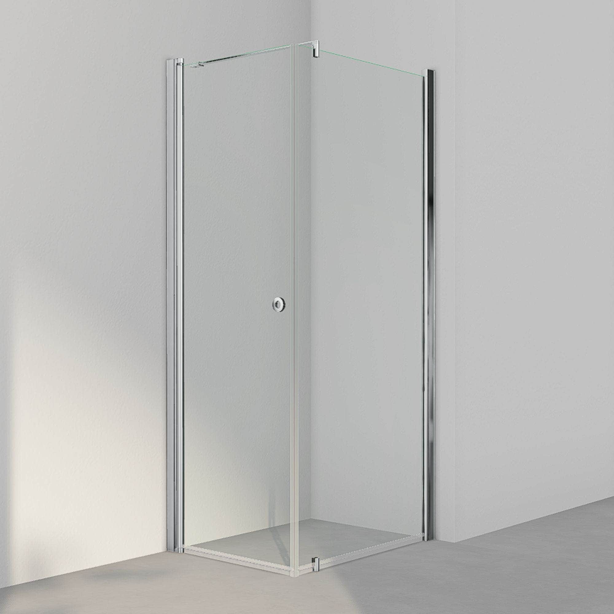 INR Dusjhjørne LINC 13 Original Krom / 70x90cm / Klart glass INR Iconic Nordic Rooms Dusjhjørne INR-51302379