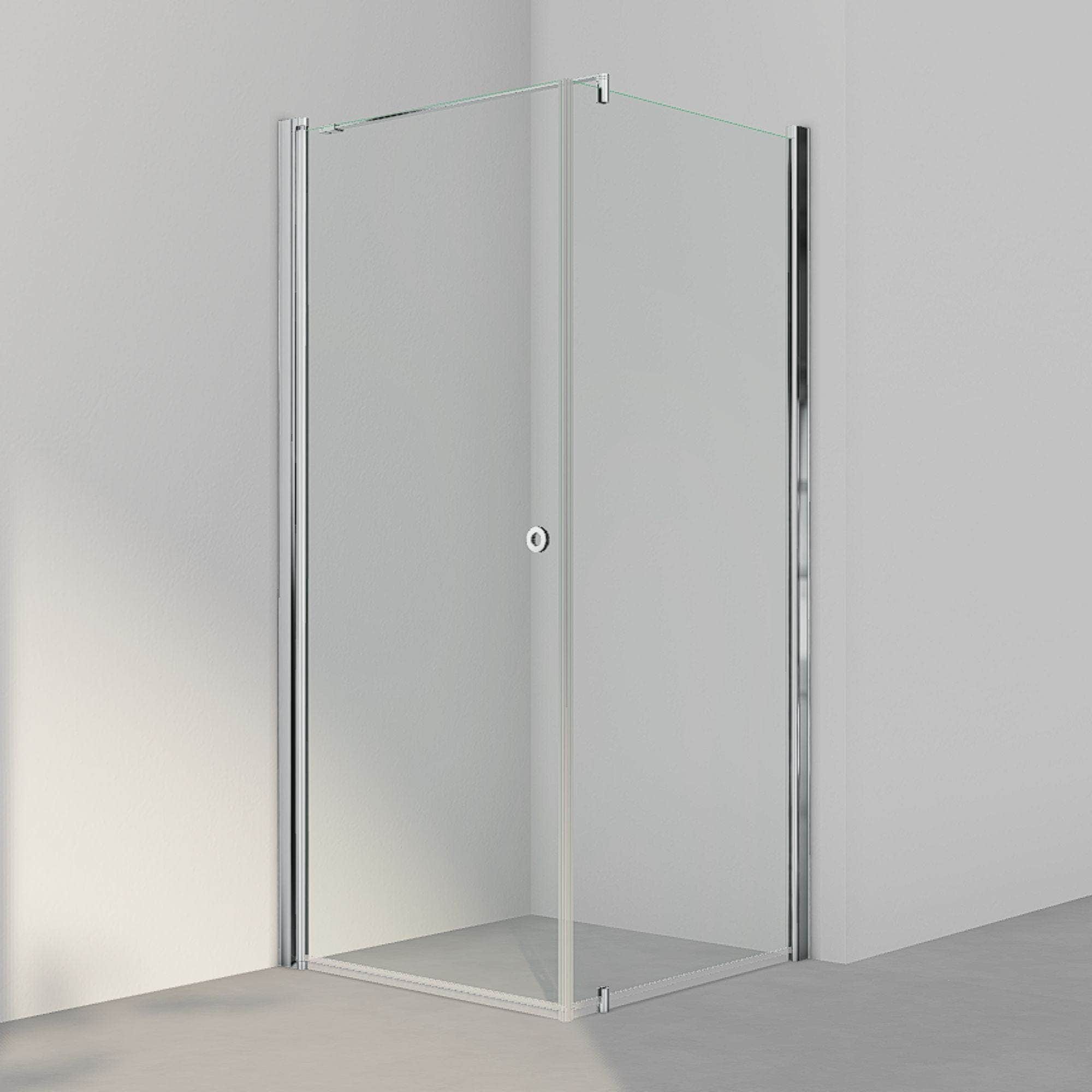 INR Dusjhjørne LINC 13 Original Krom / 90x90cm / Klart glass INR Iconic Nordic Rooms Dusjhjørne INR-51302399