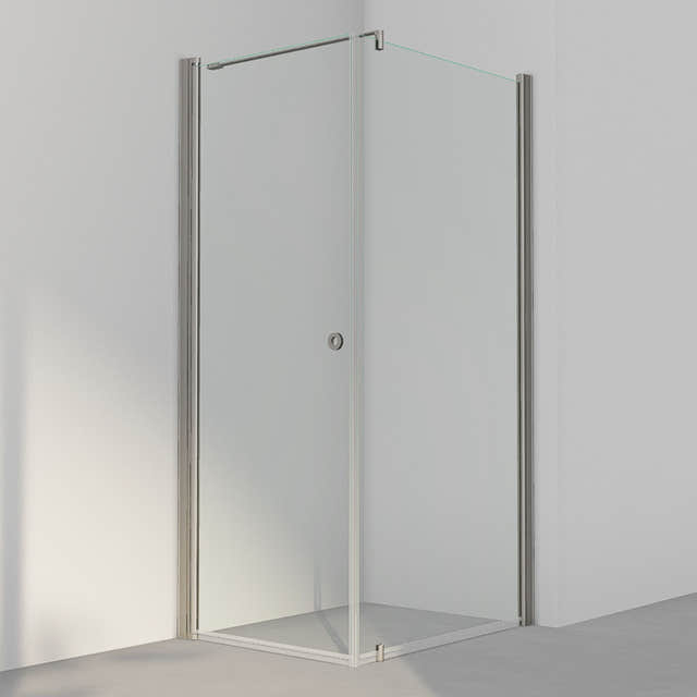 INR Dusjhjørne LINC 13 Original Stone / 80x100cm / Klart glass INR Iconic Nordic Rooms Dusjhjørne INR-51302481