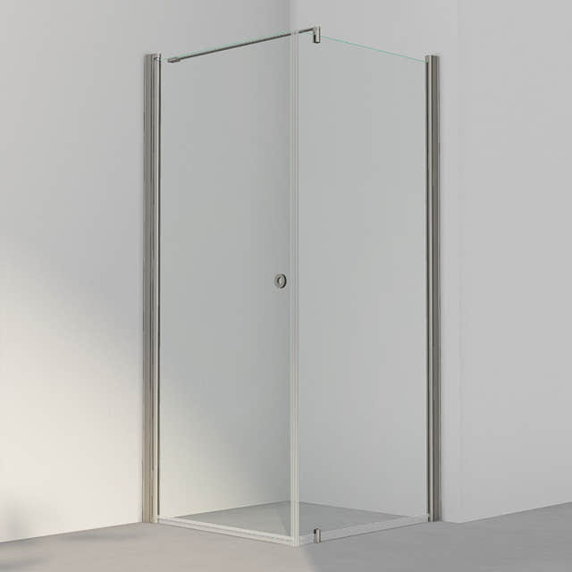 INR Dusjhjørne LINC 13 Original Stone / 90x90cm / Klart glass INR Iconic Nordic Rooms Dusjhjørne INR-51302499