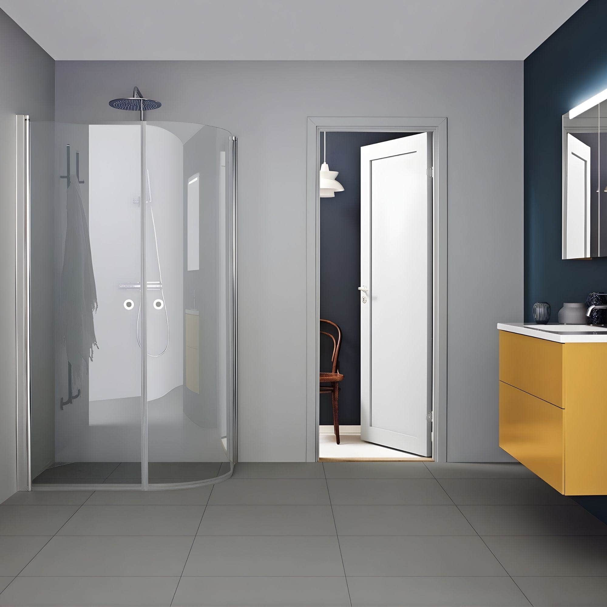 INR Dusjhjørne LINC 55 Original Måltilpasset INR Iconic Nordic Rooms Dusjhjørne