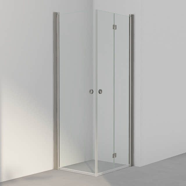 INR Dusjhjørne LINC 66 Flex Standardmål Stone / 70x80cm / Høyre hengslet INR Iconic Nordic Rooms Dusjhjørne INR-566202478