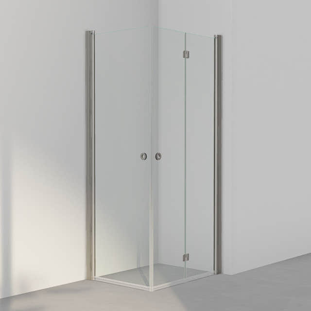 INR Dusjhjørne LINC 66 Flex Standardmål Stone / 70x90cm / Høyre hengslet INR Iconic Nordic Rooms Dusjhjørne INR-566202479