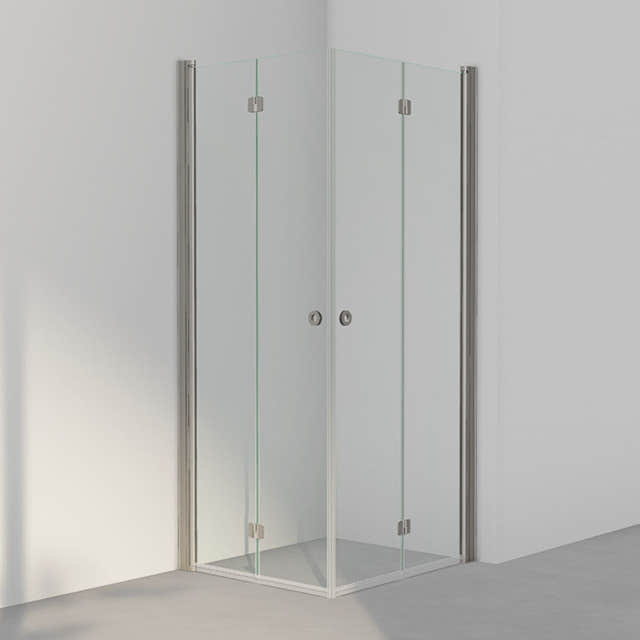 INR Dusjhjørne LINC ANGEL Flex Måltilpasset Stone / Måltilpasset / Klart glass INR Iconic Nordic Rooms Dusjhjørne INR-512102400