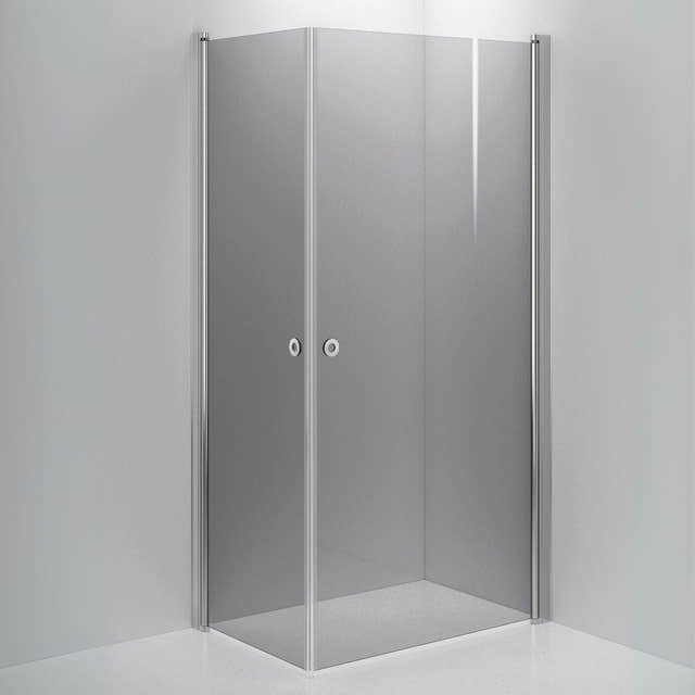 INR Dusjhjørne LINC ANGEL Grått Glass Krom / 70x100cm / Grått glass INR Iconic Nordic Rooms Dusjhjørne INR-51203371