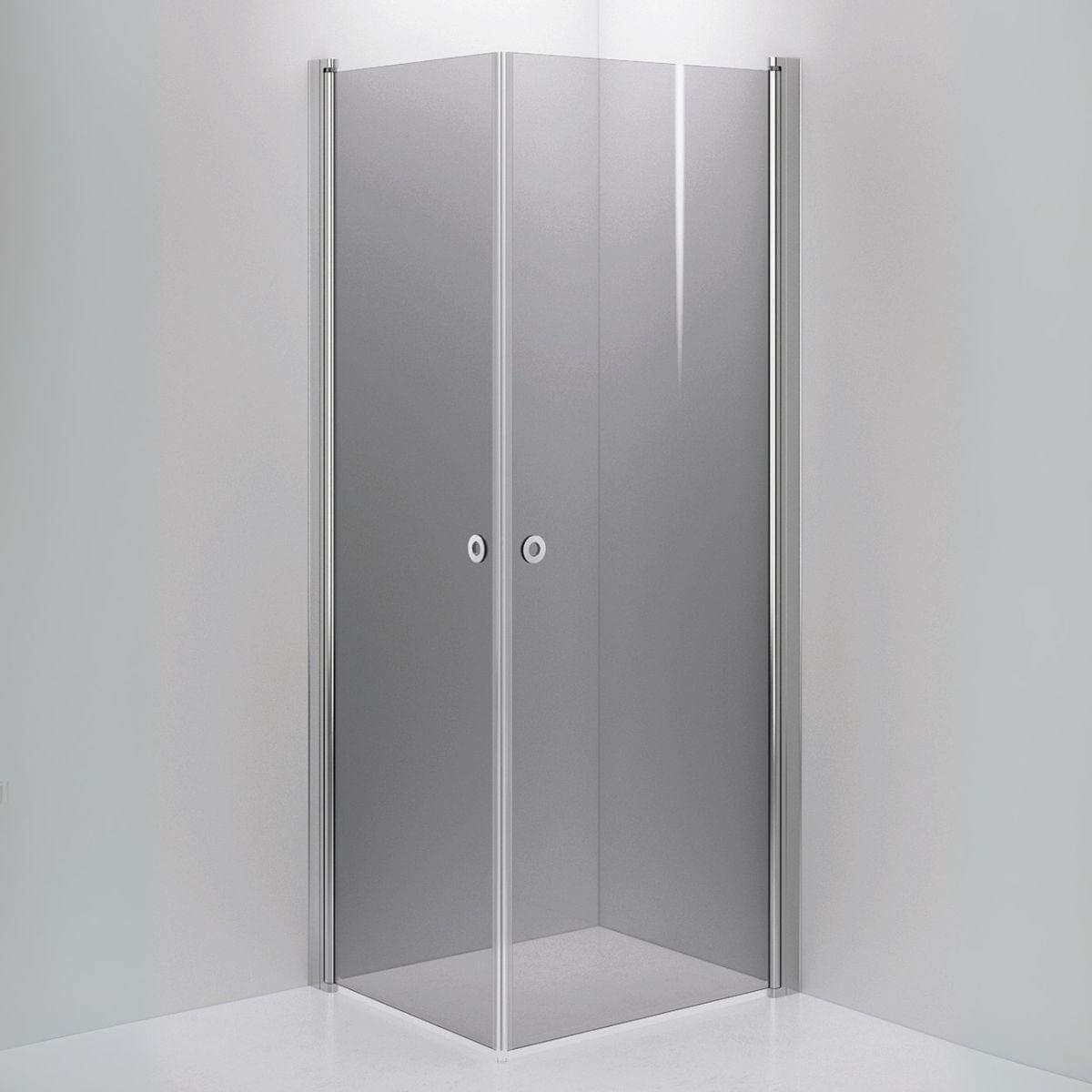 INR Dusjhjørne LINC ANGEL Grått Glass Krom / 70x80cm / Grått glass INR Iconic Nordic Rooms Dusjhjørne INR-51203378