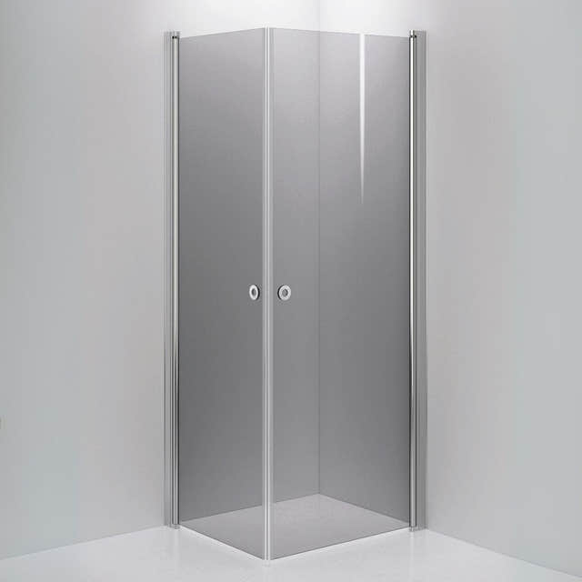 INR Dusjhjørne LINC ANGEL Grått Glass Krom / 70x80cm / Grått glass INR Iconic Nordic Rooms Dusjhjørne INR-51203378