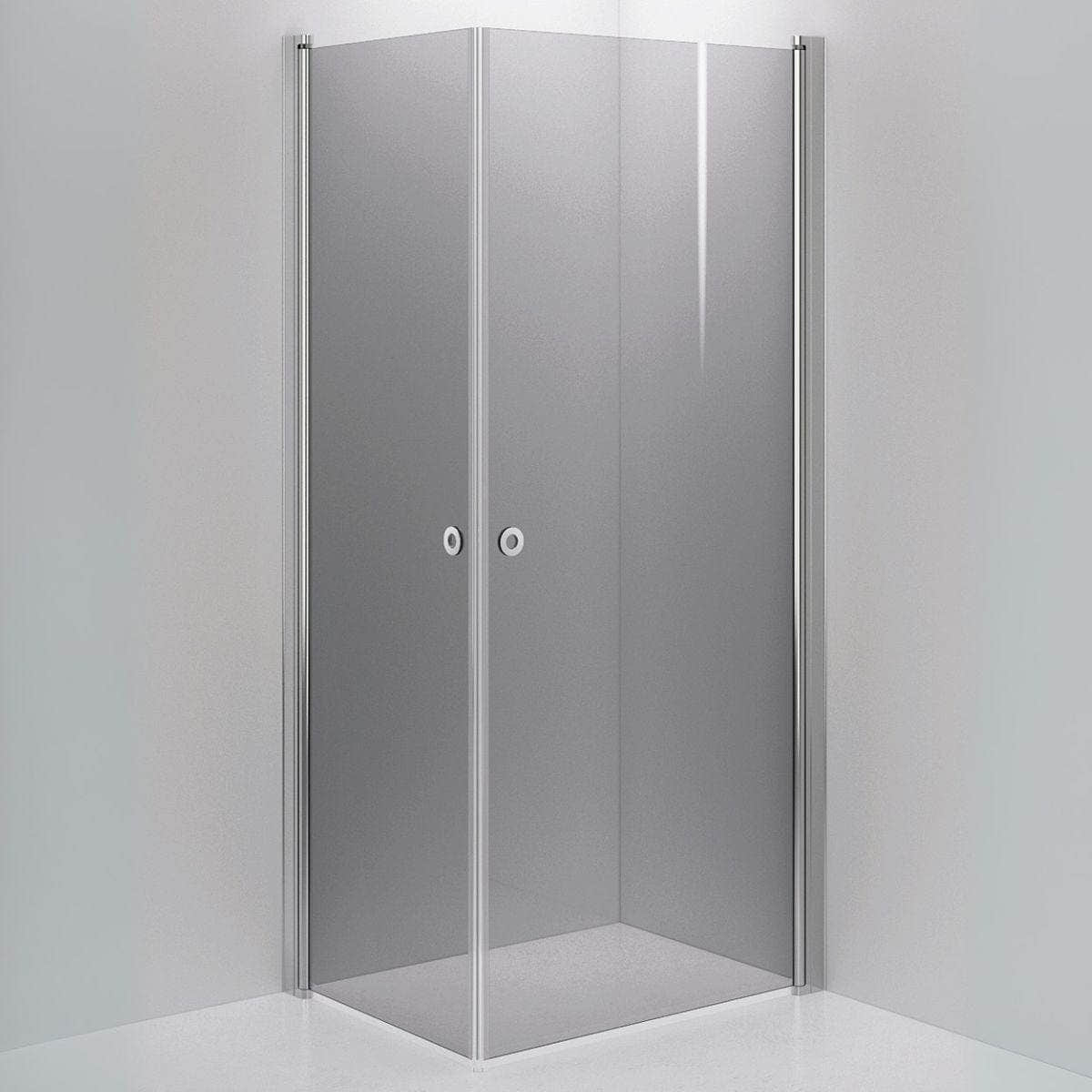 INR Dusjhjørne LINC ANGEL Grått Glass Krom / 70x90cm / Grått glass INR Iconic Nordic Rooms Dusjhjørne INR-51203379
