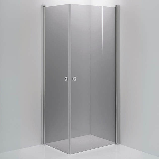 INR Dusjhjørne LINC ANGEL Grått Glass Krom / 70x90cm / Grått glass INR Iconic Nordic Rooms Dusjhjørne INR-51203379