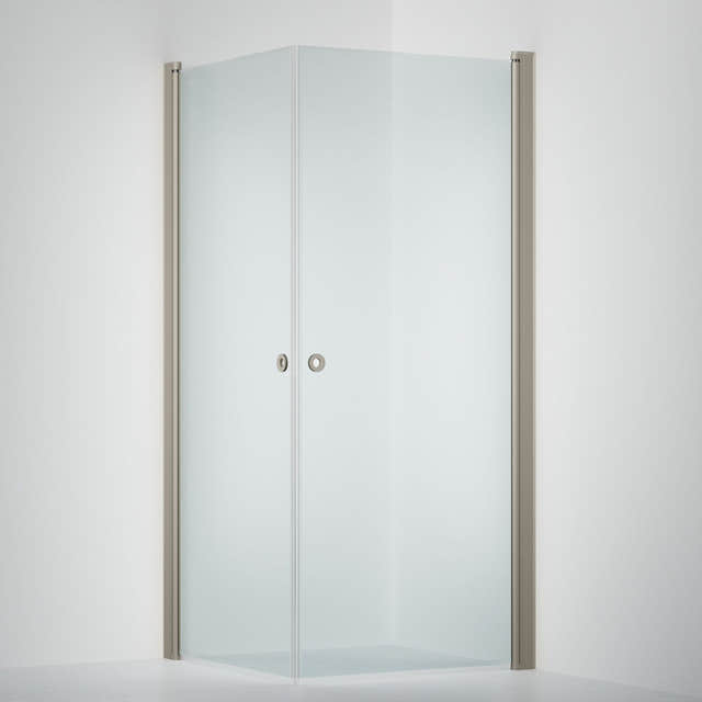 INR Dusjhjørne LINC ANGEL Klart Glass, Timeless Stone / 70x80cm / Klart glass INR Iconic Nordic Rooms Dusjhjørne INR-51202478