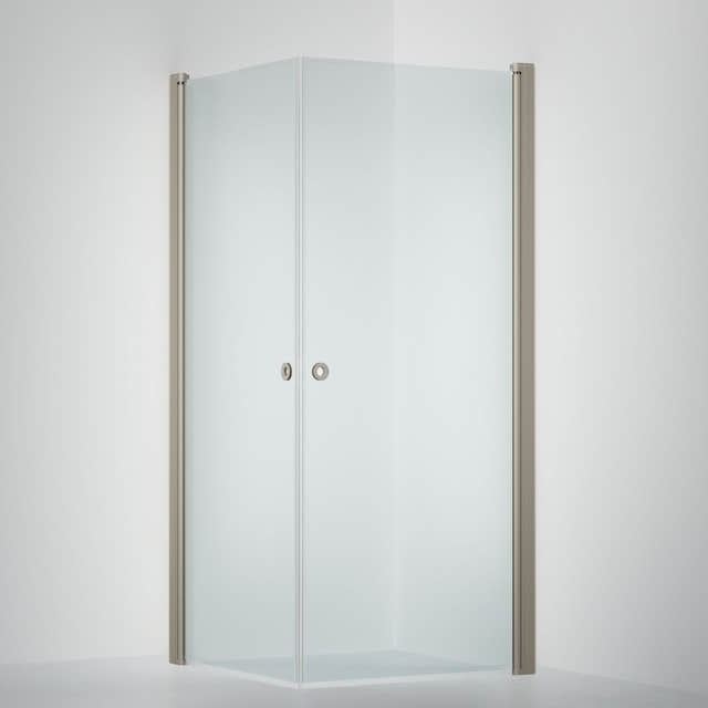 INR Dusjhjørne LINC ANGEL Klart Glass, Timeless Stone / 80x90cm / Klart glass INR Iconic Nordic Rooms Dusjhjørne INR-51202489