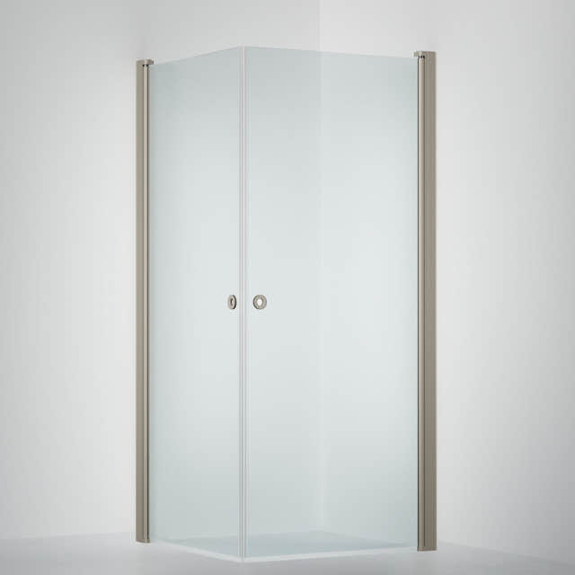 INR Dusjhjørne LINC ANGEL Klart Glass, Timeless Stone / 90x90cm / Klart glass INR Iconic Nordic Rooms Dusjhjørne INR-51202499