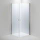 INR Dusjhjørne LINC ANGEL Måltilpasset Krom / Måltilpasset / Klart glass INR Iconic Nordic Rooms Dusjhjørne INR-51202300