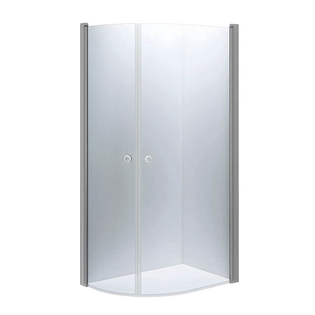 INR Dusjhjørne LINC NIAGARA Klart Glass,Timeless Matt aluminium / 70x100cm / Klart glass INR Iconic Nordic Rooms Dusjhjørne INR-56002971
