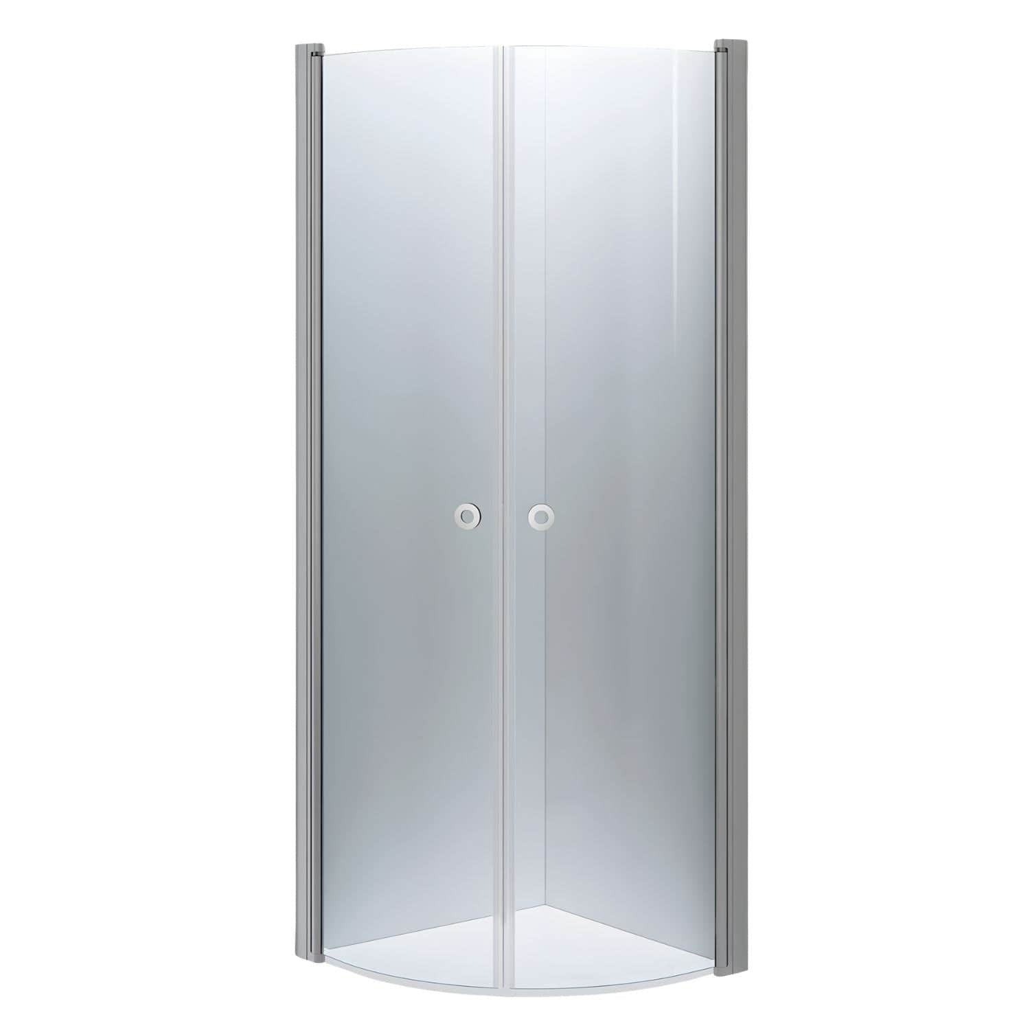 INR Dusjhjørne LINC NIAGARA Klart Glass,Timeless Matt aluminium / 70x70cm / Klart glass INR Iconic Nordic Rooms Dusjhjørne INR-56002977