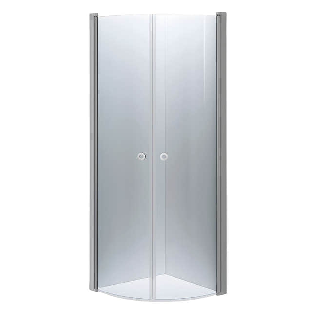 INR Dusjhjørne LINC NIAGARA Klart Glass,Timeless Matt aluminium / 70x70cm / Klart glass INR Iconic Nordic Rooms Dusjhjørne INR-56002977