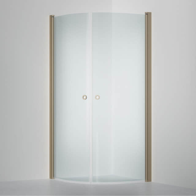 INR Dusjhjørne LINC NIAGARA Klart Glass,Timeless Stone / 70x70cm / Klart glass INR Iconic Nordic Rooms Dusjhjørne INR-56002477