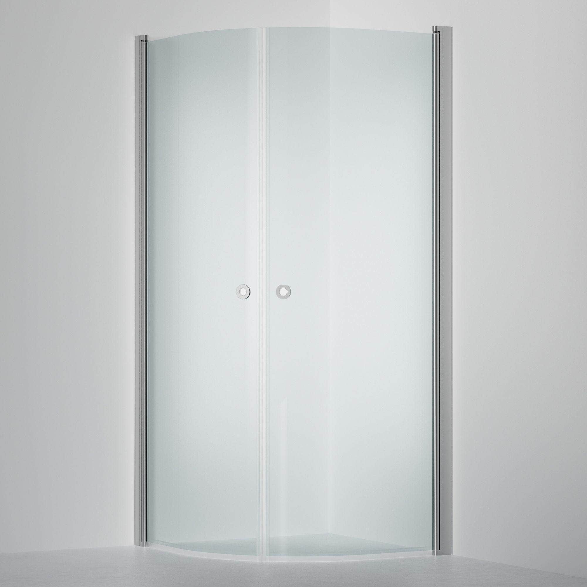 INR Dusjhjørne LINC NIAGARA Safetech glass Krom / 90x90cm / Safetech klart glass INR Iconic Nordic Rooms Dusjhjørne INR-56040399