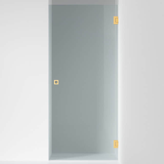INR Dusjnisje ARC 2 Original Brushed brass / 90cm / Timeless klart glass INR Iconic Nordic Rooms Dusjnisje INR-10211890