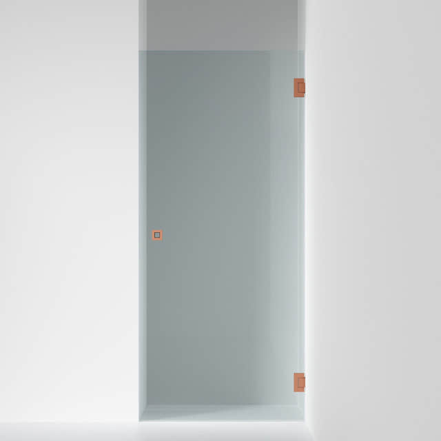 INR Dusjnisje ARC 2 Original Brushed bronze / 80cm / Timeless klart glass INR Iconic Nordic Rooms Dusjnisje INR-10211680
