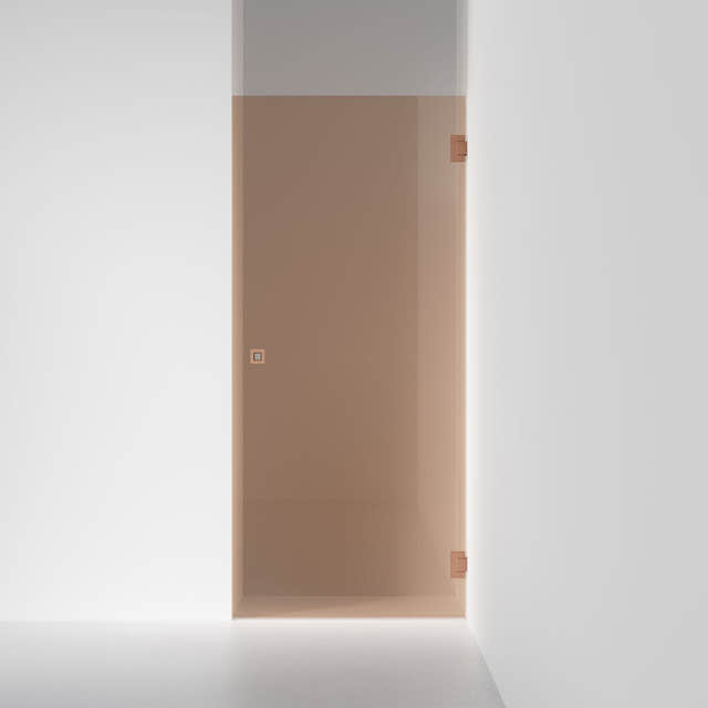 INR Dusjnisje ARC 2 Original Måltilpasset Brushed bronze / Måltilpasset / Bronse glass INR Iconic Nordic Rooms Dusjnisje INR-10242600