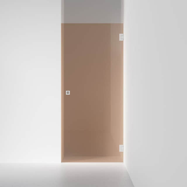 INR Dusjnisje ARC 2 Original Måltilpasset Brushed stainless / Måltilpasset / Bronse glass INR Iconic Nordic Rooms Dusjnisje INR-10242400