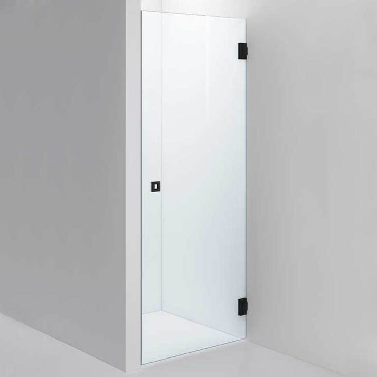 INR Dusjnisje ARC 2 Original Svart matt / 80cm / Klart glass INR Iconic Nordic Rooms Dusjnisje INR-10202180