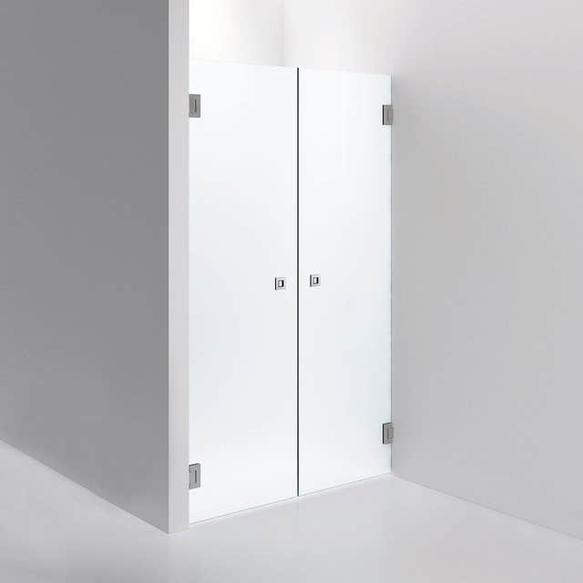 INR Dusjnisje ARC 3 Måltilpasset Krom / Måltilpasset / Frostet glass INR Iconic Nordic Rooms Dusjnisje INR-10310500