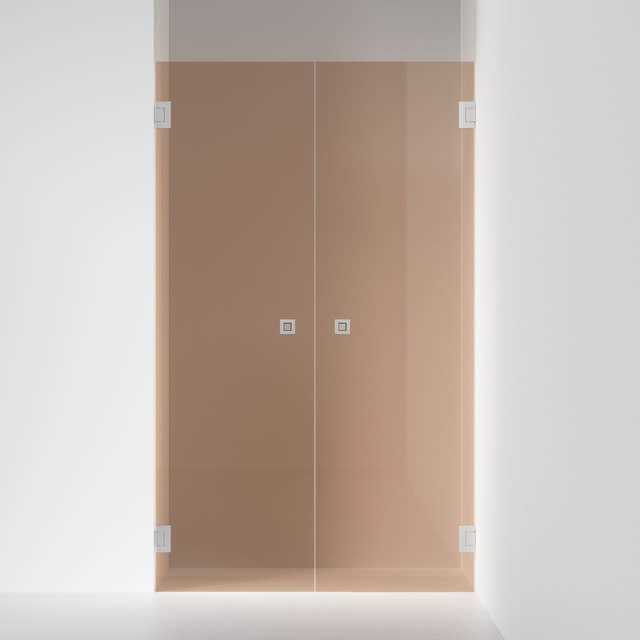 INR Dusjnisje ARC 3 Original Måltilpasset Krom / Måltilpasset / Bronse glass INR Iconic Nordic Rooms Dusjnisje INR-10342500