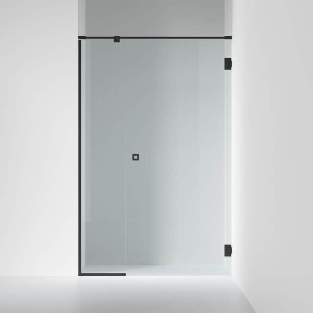 INR Dusjnisje ARC 4 Frame Måltilpasset Svart matt / Måltilpasset / Klart glass INR Iconic Nordic Rooms Dusjnisje INR-104102100