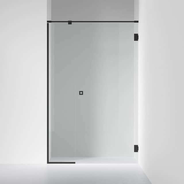 INR Dusjnisje ARC 4 Frame Måltilpasset Svart matt / Måltilpasset / Opal klart glass INR Iconic Nordic Rooms Dusjnisje INR-104112100