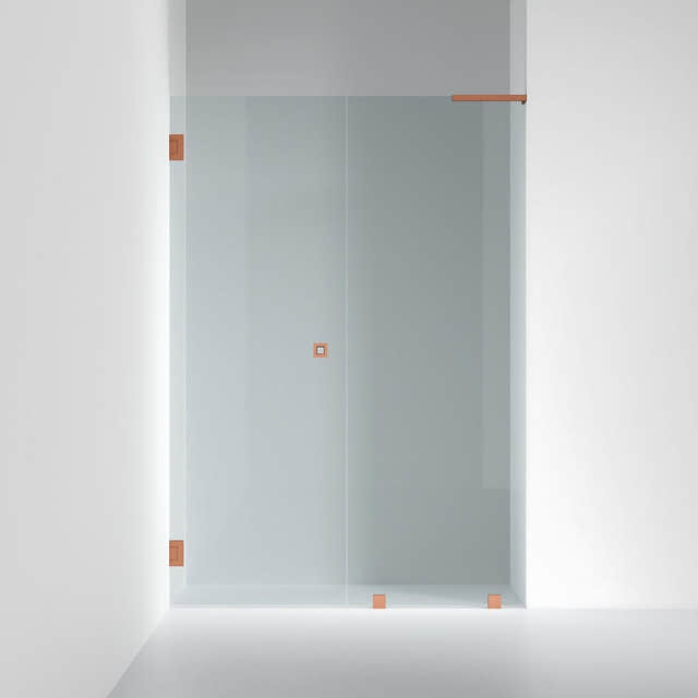 INR Dusjnisje ARC 4 Original Måltilpasset Klart glass / Måltilpasset - venstre / Brushed bronze INR Iconic Nordic Rooms Dusjnisje INR-104202600