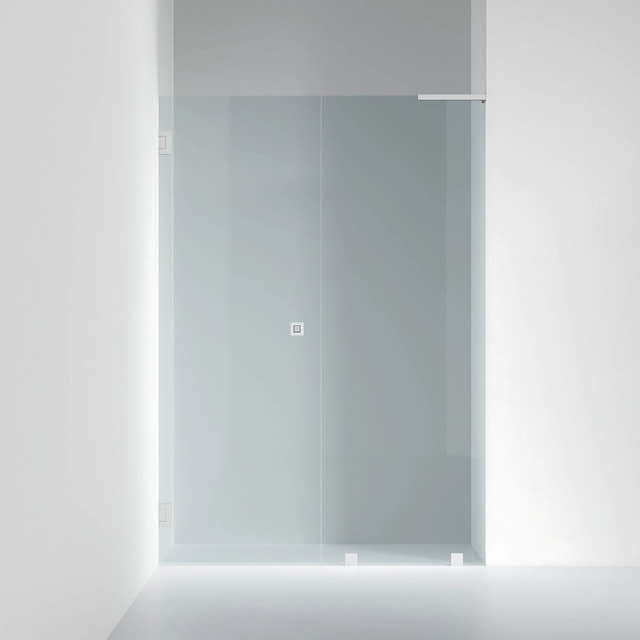 INR Dusjnisje ARC 4 Original Måltilpasset Klart glass / Måltilpasset - venstre / Brushed stainless INR Iconic Nordic Rooms Dusjnisje INR-104202400