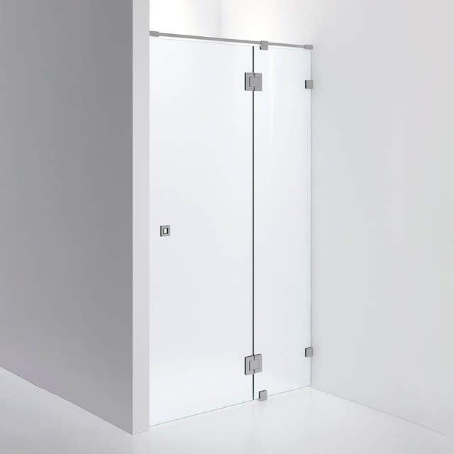 INR Dusjnisje ARC 5 Måltilpasset Brushed stainless / Måltilpasset / Frostet glass INR Iconic Nordic Rooms Dusjnisje INR-10510400