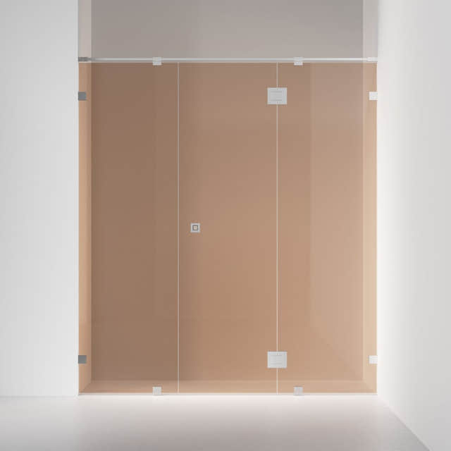 INR Dusjnisje ARC 7 Original Måltilpasset Krom / Måltilpasset / Bronse glass INR Iconic Nordic Rooms Dusjnisje INR-10742500