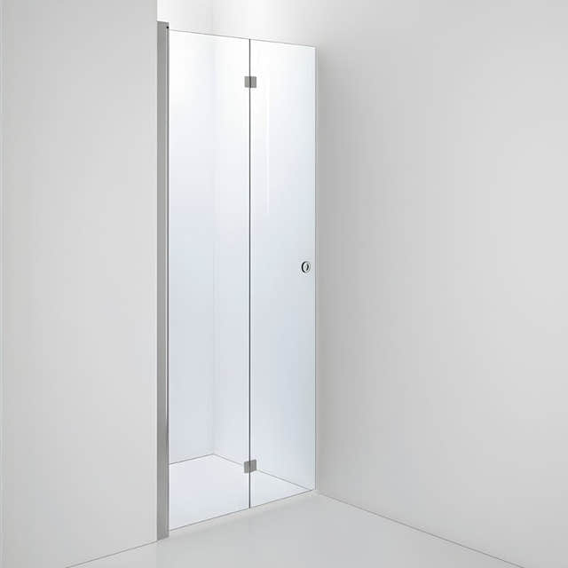 INR Dusjnisje LINC 2 Flex Måltilpasset Krom / Måltilpasset - venstre / Klart glass INR Iconic Nordic Rooms Dusjnisje INR-502102300