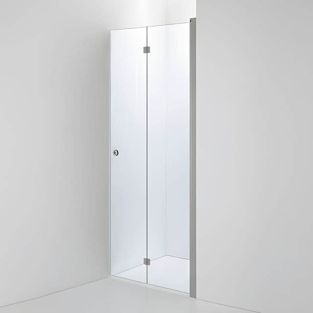 INR Dusjnisje LINC 2 Flex Måltilpasset Matt aluminium / Måltilpasset - høyre / Klart glass INR Iconic Nordic Rooms Dusjnisje INR-502202900