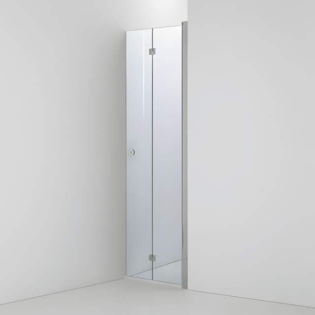 INR Dusjnisje LINC 2 Flex Standardmål Krom / 70cm / Høyre hengslet INR Iconic Nordic Rooms Dusjnisje INR-502202370