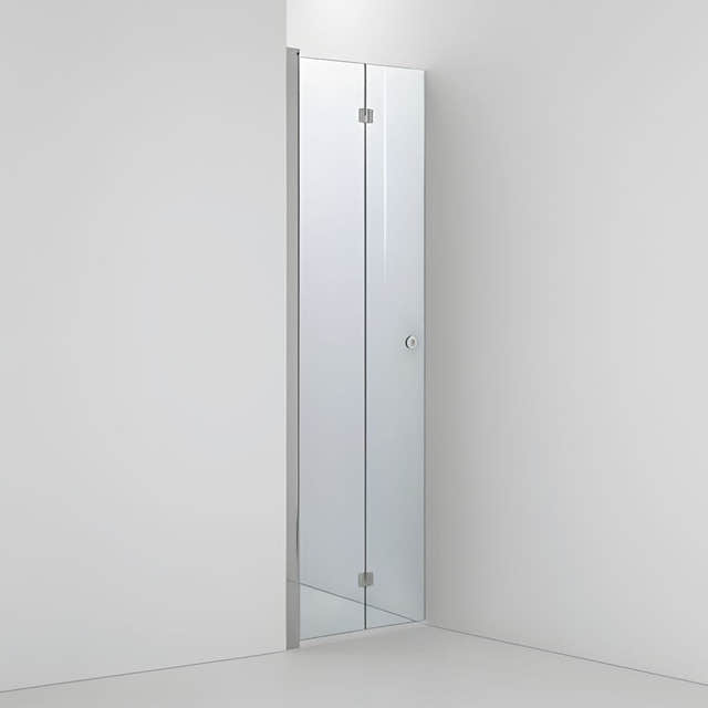 INR Dusjnisje LINC 2 Flex Standardmål Krom / 70cm / Venstre hengslet INR Iconic Nordic Rooms Dusjnisje INR-502102370